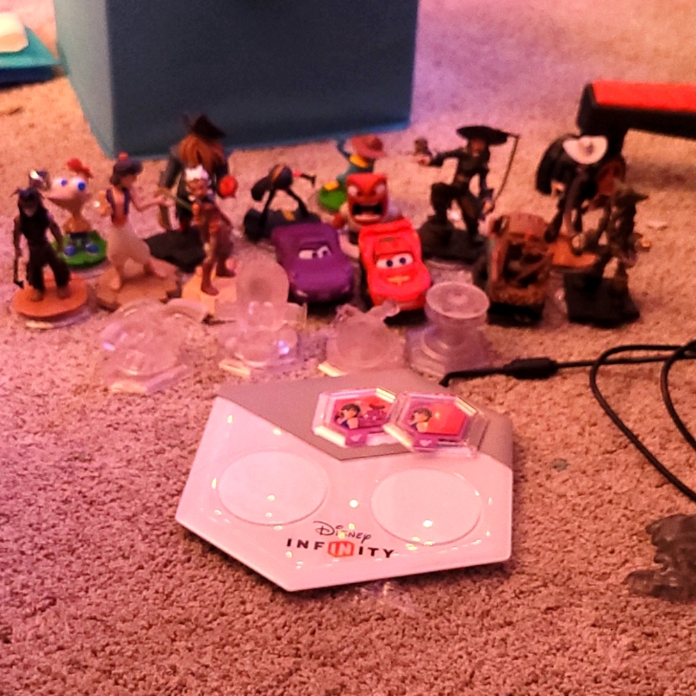 Infinity board and characters!
